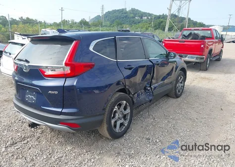 2019 Honda Cr-V Ex из США, поврежденный, VIN 5J6RW2H57KA012221